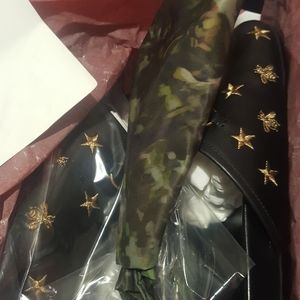 Gucci Santa slippers